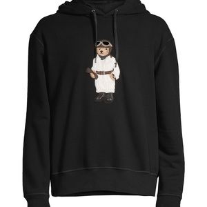 Ralph Lauren purple label polo bear hoodie sweatshirt